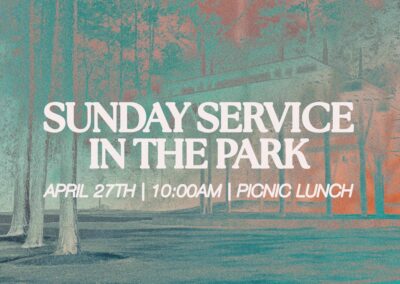 Service In The Park | April 25, 2025